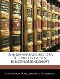 Bundesverfassung Der Schweizerischen Eidgenossenschaft