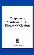 Temperature Variations in the Diseases of Children Cover