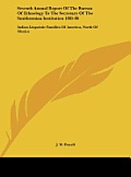 Seventh Annual Report of the Bureau of Ethnology to the Secretary of the Smithsonian Institution 1885-86: Indian Linguistic Families of America, North Cover