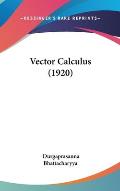 Vector Calculus (1920) Cover