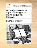 An Teagask Creestye, Agus Paidreagha Na Mainne Agus an Tranona. Cover