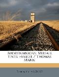 Buddenbrooks; Verfall Einer Familie / Thomas Mann