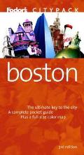 Fodor's Citypack Boston (Fodor's Citypack Boston)