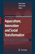 International Library of Environmental, Agricultural and Foo #17: Aquaculture, Innovation and Social Transformation Cover