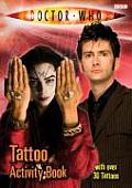 Dr Who Tattoo Activity Book Cover