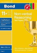 Bond 11Plus Test Papers Non-verbal Reasoning Standard Pack 2