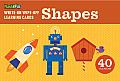 Write-On Wipe-Off Learning Cards: Shapes (Write-On Wipe-Off Learning Cards)