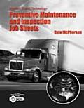 Mdt: Job Sheets for Preventive Maintance Inspection Cover