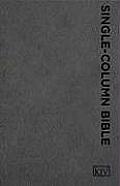 Single-Column Bible-KJV