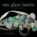 Sea Glass Hearts 2013 Wall Calendar