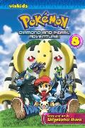 Pokemon Diamond & Pearl Adventure! #08: Pokemon Diamond and Pearl Adventure!, Volume 8 Cover