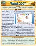 Word 2007 Laminated Reference Charts (Computer) Cover