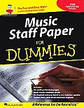 Music Staff Paper for Dummies