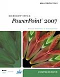 New Perspectives on Microsoft Office Powerpoint 2007, Comprehensive (08 Edition) Cover