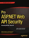Pro ASP.Net Web API Security: Securing ASP.Net Web API Cover