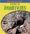 Hiding in Mountains (Large Print) (Creature Camouflage) Cover