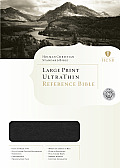 Large Print Ultrathin Reference Bible-HCSB