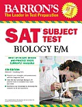 Barron's SAT Subject Test Biology E/M (Barron's SAT Subject Test Biology E/M)