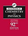 CRC Handbook of Chemistry and Physics, 92nd Edition
