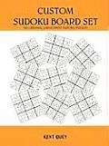Custom Sudoku Board Set (Large Print) Cover