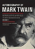 Autobiography of Mark Twain, Volume 1: The Complete and Authoritative Edition [With Earbuds] (Playaway Adult Nonfiction) Cover