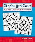 The New York Times Sunday Crossword Puzzles 2013 Weekly Planner Calendar: Edited by Will Shortz