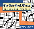 The New York Times Crossword Puzzles 2014 Day-To-Day Calendar: Edited by Will Shortz