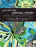 Posh: Groovy Butterfly 2014 Monthly/Weekly Planning Calendar