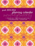 Posh: Moroccan Flare 2014 Monthly/Weekly Planning Calendar Cover