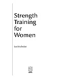 Strength Training for Women