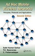 Ad Hoc Mobile Wireless Networks: Principles, Protocols, and Applications, Second Edition Cover