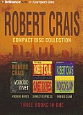 Robert Crais CD Collection 3: Voodoo River, Sunset Express, Indigo Slam (Elvis Cole/Joe Pike Novels) Cover