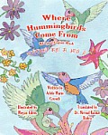 Where Hummingbirds Come from Bilingual English Hindi Cover