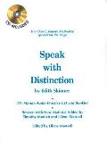 Speak with Distinction: 75 Minute Audio Practice CD and Booklet Cover