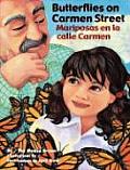 Butterflies on Carmen Street/Mariposas En La Calle Carmen Cover