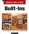 Built-Ins (Taunton's Build Like a Pro) Cover