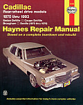 Cadillac Rwd Automotive Repair Manual (Haynes Automotive Repair Manuals Series) Cover