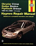Haynes Chrysler Cirrus, Dodge Stratus & Plymouth Breeze: 1995 Thru 2000 (Haynes Automobile Repair Manual)