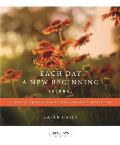 Each Day a New Beginning: A Meditation Book and Journal for Daily Reflection (Governing Management Series) Cover