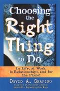 Choosing the Right Thing to Do Cover