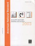 ICC/ANSI A117.1 2003: Guidelines for Accessible & Useable Buildings & Facilities