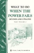 Storey Country Wisdom Bulletin #191: What to Do When the Power Fails: Storey Country Wisdom Bulletin A-191 Cover