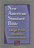 Large Print Ultrathin Reference Bible-NASB (Updated)
