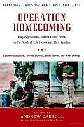 Operation Homecoming: Iraq, Afghanistan, and the Home Front, in the Words of U.S. Troops and Their Families Cover