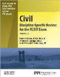 Civil Discipline-Specific Review for the FE/EIT Exam Cover