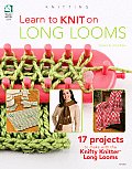Learn to Knit on Long Looms