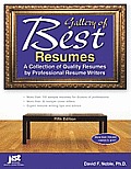Gallery of Best Resumes: A Collection of Quality Resumes by Professional Resume Writers (Gallery of Best Resumes) Cover