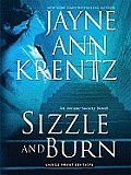 Sizzle and Burn (Large Print) (Large Print Press) Cover