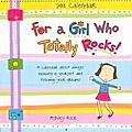 For a Girl Who Totally Rocks! Calendar (Blue Mountain Arts Collection) Cover