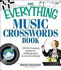 The Everything Music Crosswords Book: 150 Chart-Topping Puzzles to Challenge Your Musical Knowledge (Everything) Cover